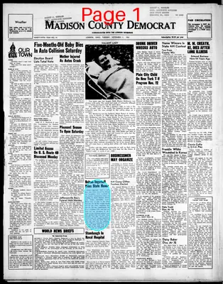 Page thumbnail for Madison County Democrat
