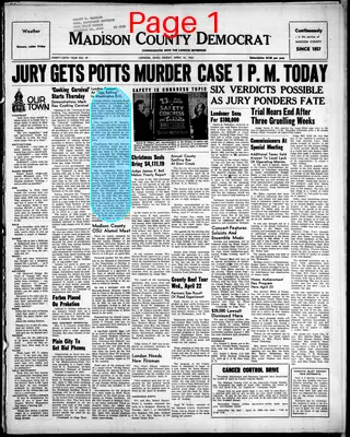 Page thumbnail for Madison County Democrat