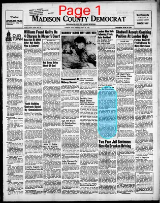 Page thumbnail for Madison County Democrat