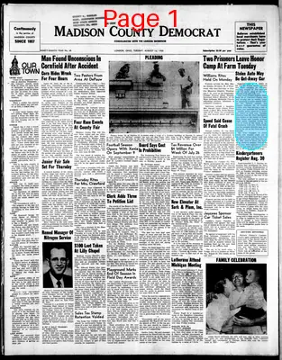 Page thumbnail for Madison County Democrat