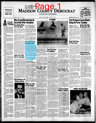 Page thumbnail for Madison County Democrat