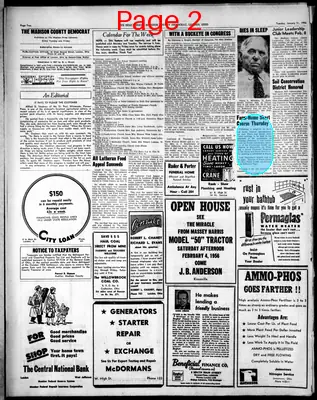 Page thumbnail for Madison County Democrat