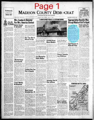 Page thumbnail for Madison County Democrat