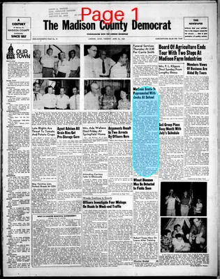 Page thumbnail for Madison County Democrat