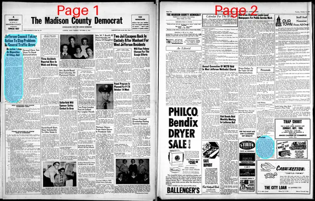 Page thumbnail for Madison County Democrat