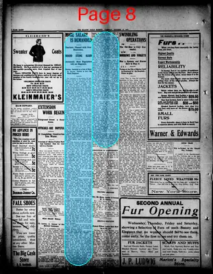Page thumbnail for The Marion Daily Mirror