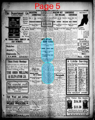 Page thumbnail for The Marion Daily Mirror