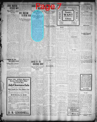 Page thumbnail for The Marion Daily Mirror