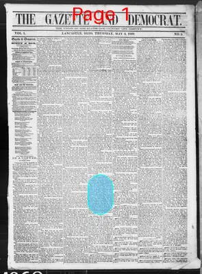 Page thumbnail for The Gazette And Democrat