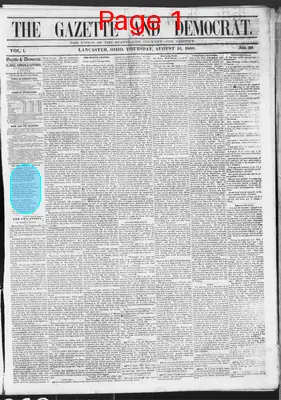 Page thumbnail for The Gazette And Democrat