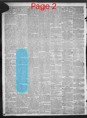 Page thumbnail for The Weekly Lancaster Gazette