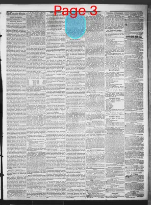 Page thumbnail for The Weekly Lancaster Gazette