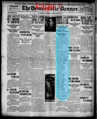 Page thumbnail for The Democratic Banner