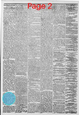 Page thumbnail for Daily Gazette And Comet