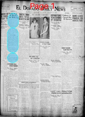 Page thumbnail for El Dorado Daily News
