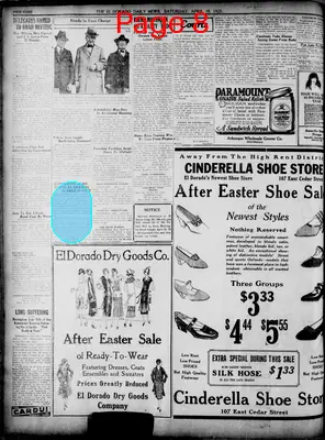 Page thumbnail for El Dorado Daily News