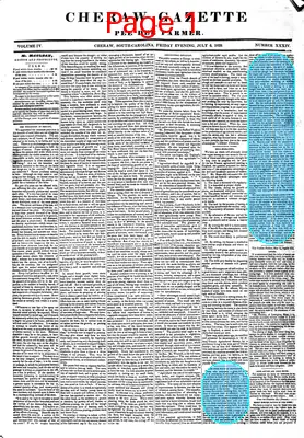 Page thumbnail for Cheraw Gazette And Pee Dee Farmer