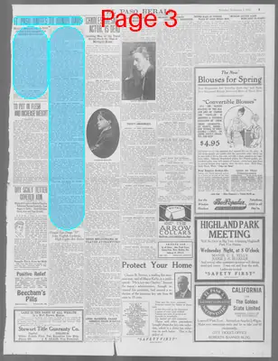 Page thumbnail for El Paso Herald