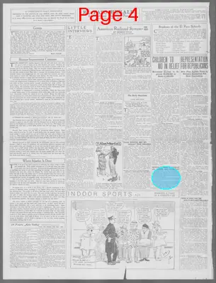 Page thumbnail for El Paso Herald