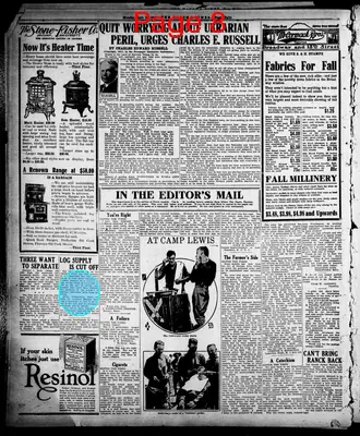 Page thumbnail for The Tacoma Times