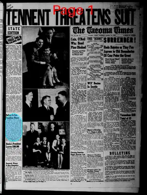 Page thumbnail for The Tacoma Times