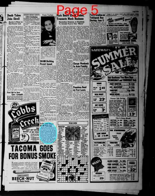 Page thumbnail for The Tacoma Times