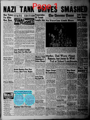 Page thumbnail for The Tacoma Times