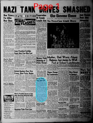Page thumbnail for The Tacoma Times