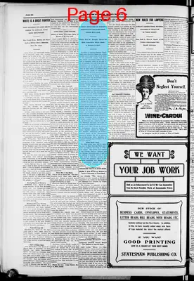 Page thumbnail for The Evening Statesman