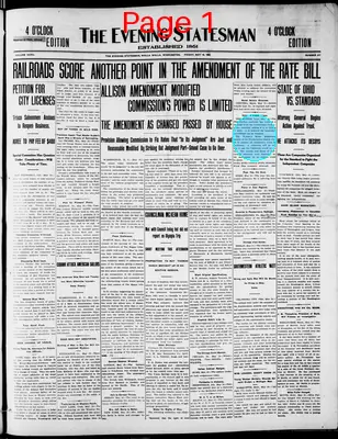 Page thumbnail for The Evening Statesman