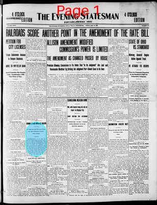 Page thumbnail for The Evening Statesman