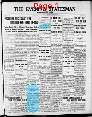 Page thumbnail for The Evening Statesman