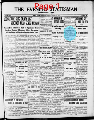 Page thumbnail for The Evening Statesman