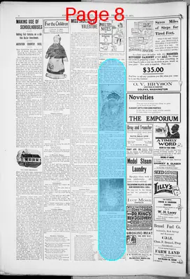Page thumbnail for The Colfax Gazette