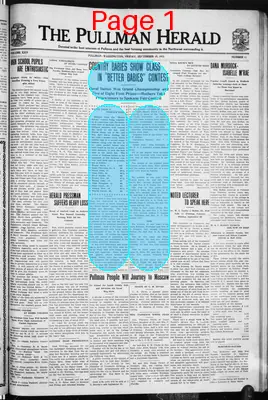 Page thumbnail for Pullman Herald