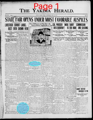 Page thumbnail for The Yakima Herald