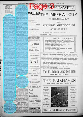 Page thumbnail for Fairhaven Herald