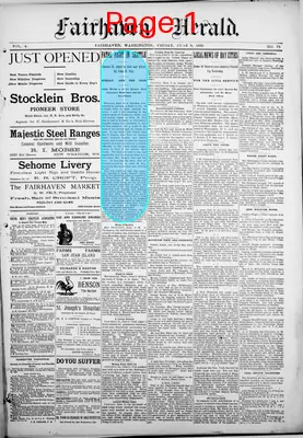 Page thumbnail for Fairhaven Herald