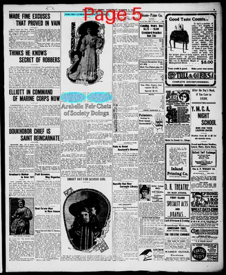 Page thumbnail for The Spokane Press