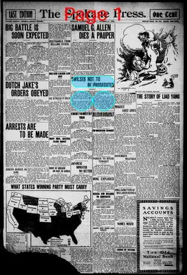 Page thumbnail for The Spokane Press