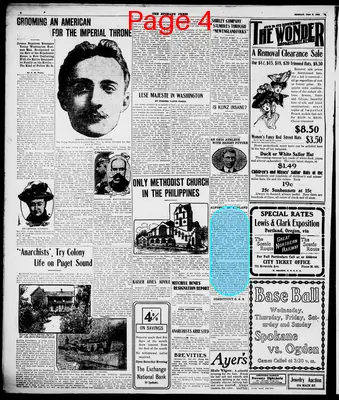Page thumbnail for The Spokane Press