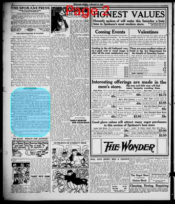 Page thumbnail for The Spokane Press