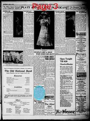 Page thumbnail for The Spokane Press