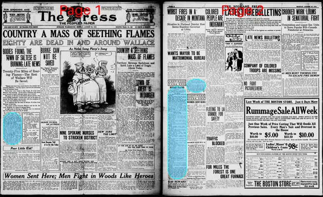 Page thumbnail for The Spokane Press