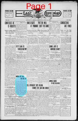 Page thumbnail for East Oregonian : E.O
