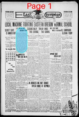 Page thumbnail for East Oregonian : E.O
