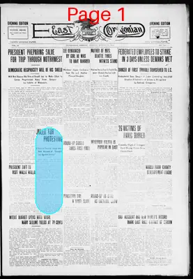 Page thumbnail for East Oregonian : E.O