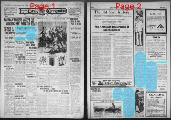 Page thumbnail for East Oregonian : E.O