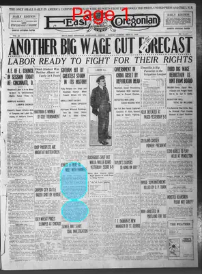 Page thumbnail for East Oregonian : E.O