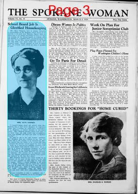 Page thumbnail for The Spokane Woman